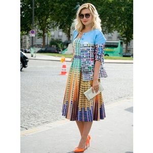 Mary Katrantzou Apartment Print Cotton Dress